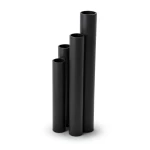 HDPE Pipes SDR 51 Outside Diameter 90 mm Thickness 1.8 mm Black
