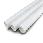 UPVC Pipes Schedule 80 Bar 6 Inch Thickness 10.97 mm White