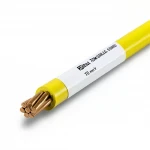 Riyadh 70 mm Single Wire, 450/750 volts, Stranded Copper, PVC Insulation, Yellow Color 
