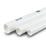 UPVC Plastic Pipes 1½ Inch Thickness 3.85 mm White, Pressure 21.7 Bar | Al Watania Plastics