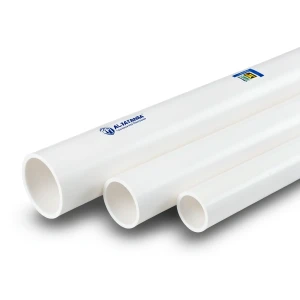 UPVC Plastic Pipes 1½ Inch Thickness 3.85 mm White, Pressure 21.7 Bar | Al Watania Plastics