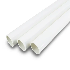 UPVC Pipes Schedule 80 Size 10 Inch Thickness 15.06 mm White