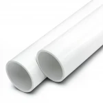 مواسير UPVC الوطني ضغط 20 بار  قطر خارجي 200 مم سمك 14.7 مم لون أبيض