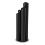HDPE Pipes SDR 51 Outside Diameter 110 mm Thickness 2.2 mm Black