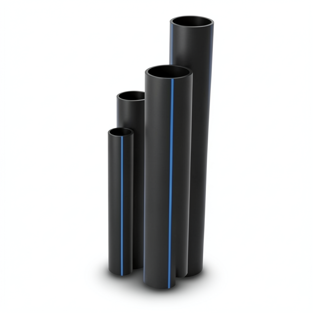 Al-Jawdah HDPE Pipes SDR 41 Outside Diameter 355 mm Thickness 8.7 mm Black