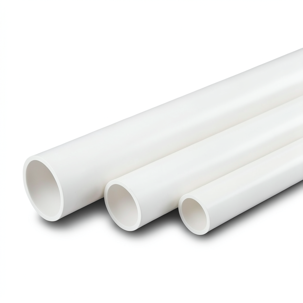 مواسير UPVC سمك 2.97 مم SDR 41 مقاس 4 إنش لون أبيض