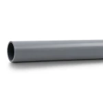UPVC Pipes Nominal Pressure 10 Bar Size 160 mm Gray