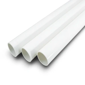 UPVC Pipes Schedule 40 Size 8 Inch Thickness 8.18 mm White Colour