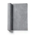 ورق حائط ايطالي تصميم نقشات مقاس 10 م×1.06 م، لون رمادي، موديل 81835
