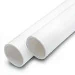 مواسير UPVC الوطني ضغط 20 بار  قطر خارجي 200 مم سمك 14.7 مم لون أبيض