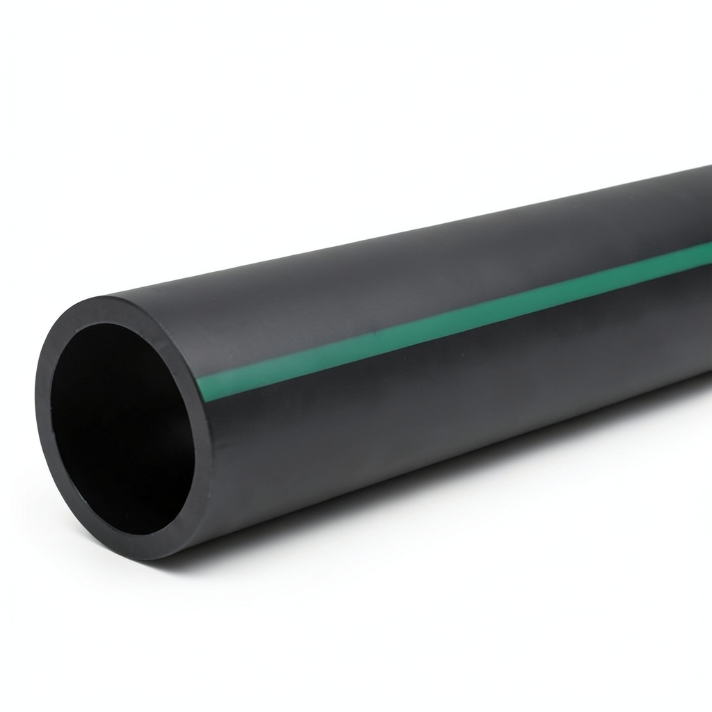 HDPE Pipe PN 15.9 Bar PE 63 Outer Diameter 500 mm SDR 7.4 Black