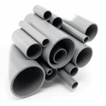 UPVC Pipes Aqtar Najd for pipes store Schedule 80  Size 5 inch Thickness 9.52 mm Gray Color