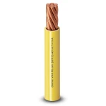 50mm2 Single Wire 450/750V, Stranded Copper Conductor, Heat Resistant PVC Insulated, Yellow | Al Fanar