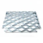 Galvanized Steel Expanded Metal Mesh  [Mazyoon] Thickness 2.7 mm Width 2.44  M Length 4 meter | Bait Al Tatawor Company