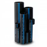 Sappco HDPE Pipes PE 100 Pressure 10 Bar Outside Diameter 160 mm Thickness 9.5 mm Black Color