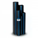 مواسير HDPE سابكو PE 100 ضغط 10 بار قطر خارجي 180 مم سمك 10.7 مم لون اسود