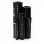 Sappco HDPE Pipes PE 100 Pressure 10 Bar Outside Diameter 200 mm Thickness 11.9 mm Black Color