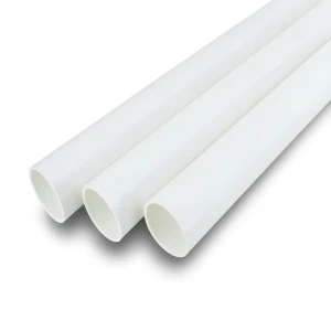 مواسير UPVC جدول 80 مقاس 3 إنش سمك 7.62 مم لون أبيض