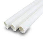 مواسير UPVC جدول 80 بار مقاس 4 إنش سمك 8.56 مم لون أبيض