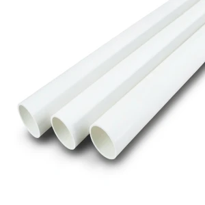 UPVC Pipes Schedule 80 Bar 6 Inch Thickness 10.97 mm White