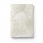 Italian Wallpaper Beige Color leaf-Patterned Design, Size 10mx1.06m, Model 72913