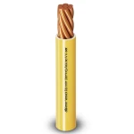70mm2 Stranded Copper Wire 450/750V, Heat Resistant PVC Insulation, Yellow | Al Fanar