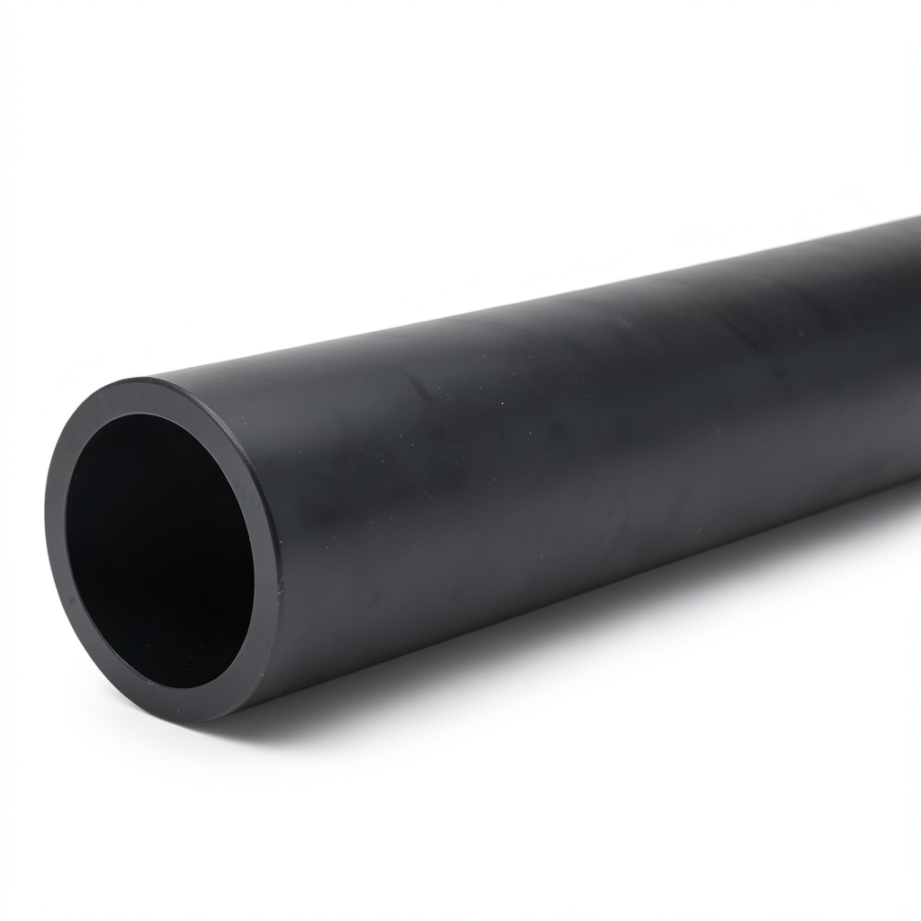 أنابيب HDPE ضغط 3.9 بار PE 63 قطر خارجي 500 مم SDR 21 لون أسود