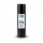 Sappco HDPE Pipes PE 100 Pressure 12.5 Bar Outside Diameter 32 mm Thickness 2.4 mm Black Color