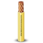 95mm2 Single Wire 450/750volts, Stranded Copper Conductor, Heat Resistant PVC Insulated, Yellow Color | Al Fanar