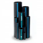 Sappco HDPE Pipes PE 100 Pressure 12.5 Bar Outside Diameter 180 mm Thickness 13.3 mm Black Color