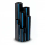 Sappco HDPE Pipes PE 100 Pressure 12.5 Bar Outside Diameter 280 mm Thickness 20.6 mm Black Color