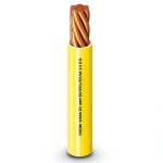150mm2 Single Electric Wire 450/750V, Stranded Copper, Heat Resistant PVC Yellow | Al Fanar