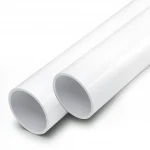 مواسير UPVC الوطني ضغط 20 بار  قطر خارجي 50 مم سمك 4.6 مم لون أبيض