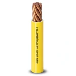 25mm Single Wire 450/750V Stranded Copper Heat Resistant PVC Insulated Yellow | Al Fanar