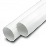 مواسير UPVC الوطني ضغط 20 بار  قطر خارجي 40 مم سمك 3.7 مم لون أبيض