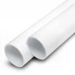 مواسير UPVC الوطني ضغط 20 بار  قطر خارجي 50 مم سمك 4.6 مم لون أبيض