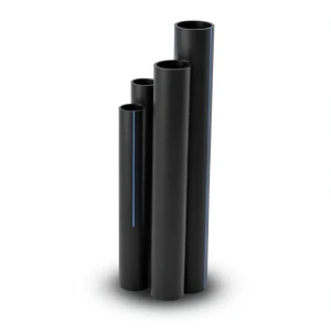 HDPE Pipe SDR 51 Outside Diameter 250 mm Thickness 4.9 mm Black