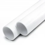 مواسير UPVC الوطني ضغط 20 بار  قطر خارجي 90 مم سمك 8.2 مم لون أبيض