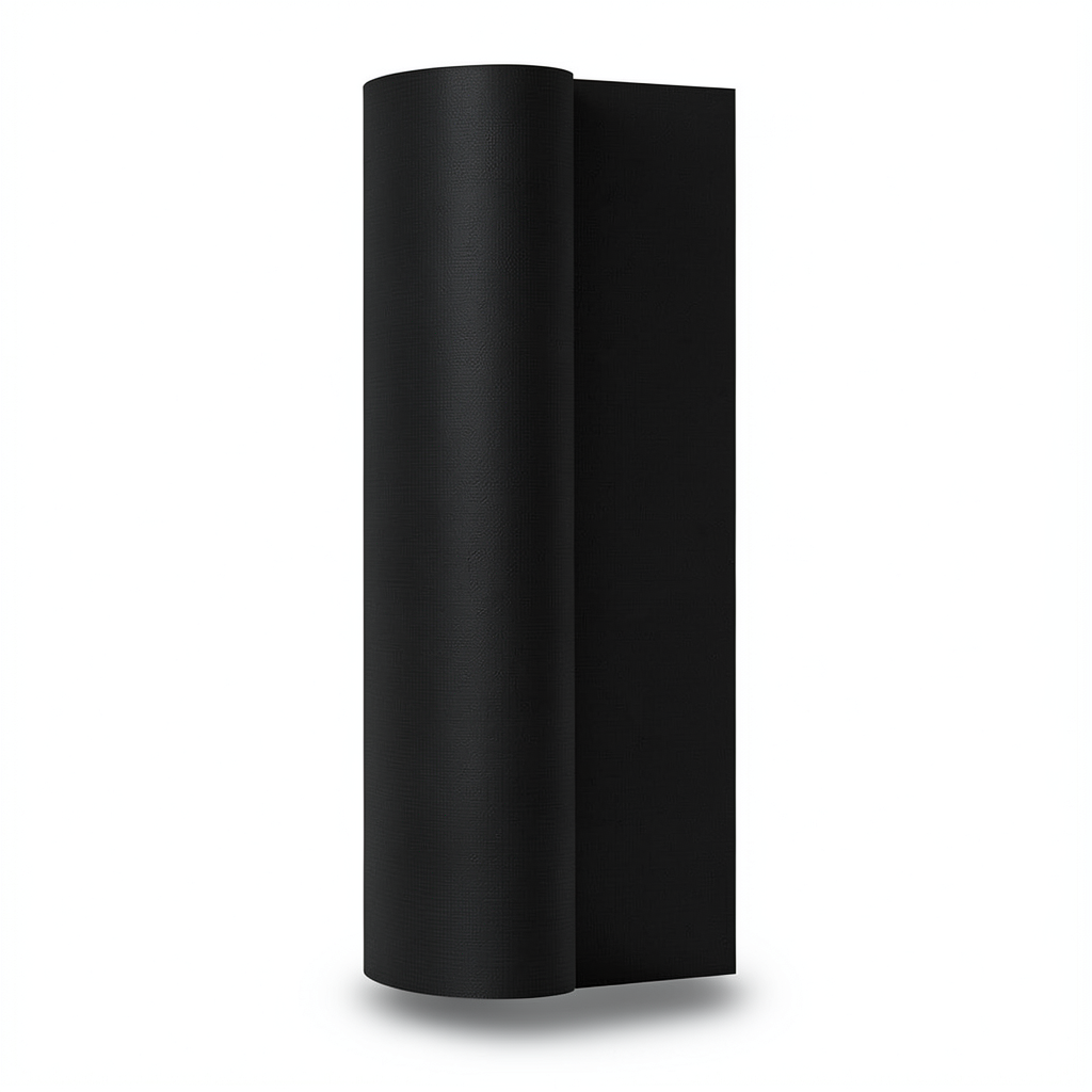 Dutch Plain Wallpaper 10m x 0.53m Black Color, Model 218491