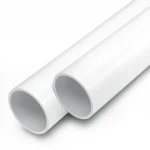 مواسير UPVC الوطني ضغط 25 بار  قطر خارجي 110 مم سمك 10 مم لون أبيض