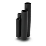 HDPE Pipes SDR 51 Outside Diameter 280 mm Thickness 5.5 mm Black