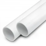 مواسير UPVC الوطني ضغط 25 بار  قطر خارجي 140 مم سمك 12.7 مم لون أبيض