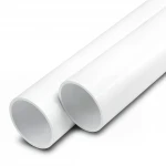 مواسير UPVC الوطني ضغط 25 بار  قطر خارجي 160 مم سمك 14.6 مم لون أبيض