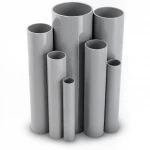 مواسير UPVC الوطني ضغط 21.7 بار  مقاس 3/4 إنش سمك 2 مم لون رمادي