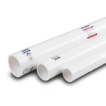 UPVC Plastic Pipes 1½ Inch Thickness 3.85 mm White, Pressure 21.7 Bar | Al Watania Plastics