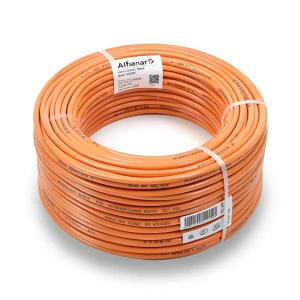 Alfanar 4 mm Electric Wire 450/750volts, Stranded Copper, Heat Resistant PVC, 300ft | Al Fanar