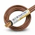 Riyadh Cables 4mm Stranded Wire, Copper Conductor 450/750V, Brown Color, 100 meter Length