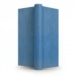 Italian wall covering, size 10m x 1.06m, blue color, model 4773