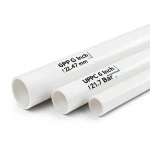 UPVC Pipes 6 Inch Thickness 12.47 mm Pressure 21.7 Bar White | Al Watania Plastics