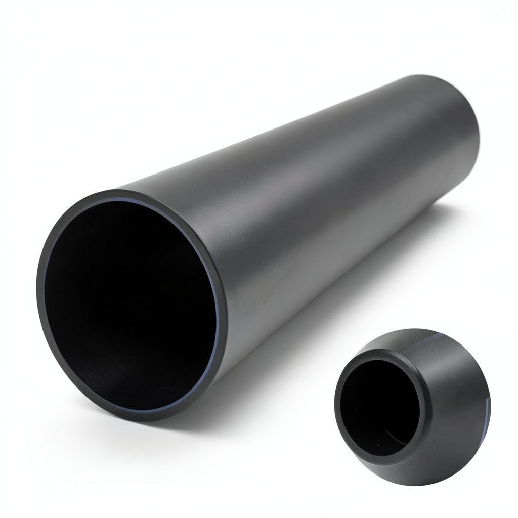 HDPE Pipes SDR 41 Outside Diameter 1000 mm Thickness 24.5 mm Black
